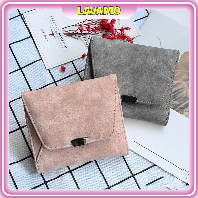 Ví nữ nhỏ ngắn mini bỏ túi đựng tiền nhiều ngăn giá rẻ VD513