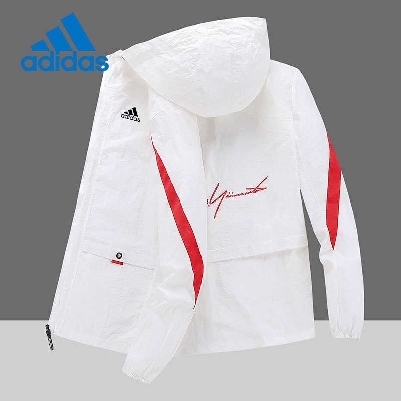 Adidas Áo Khoác Thể Thao Nam Chống Tia UV UPF50 + Thời Trang Size M-4XL