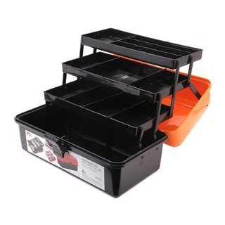 Hộp dụng cụ đa năng 3 ngăn nắp đục
