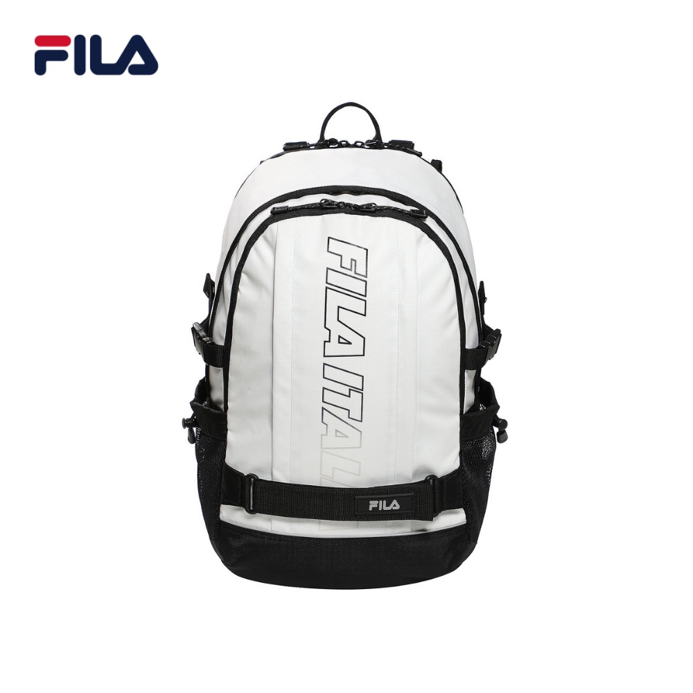 Balo thể thao unisex FILA Flex Wheel - New Beginning Collection FS3BPD5001X-OWH (32x53x22cm)