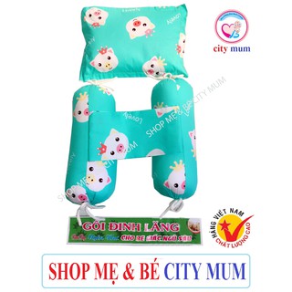 BỘ GỐI ĐINH LĂNG CAO CẤP ( GỐI NẰM VÀ GỐI CHÈN ) CHO BÉ