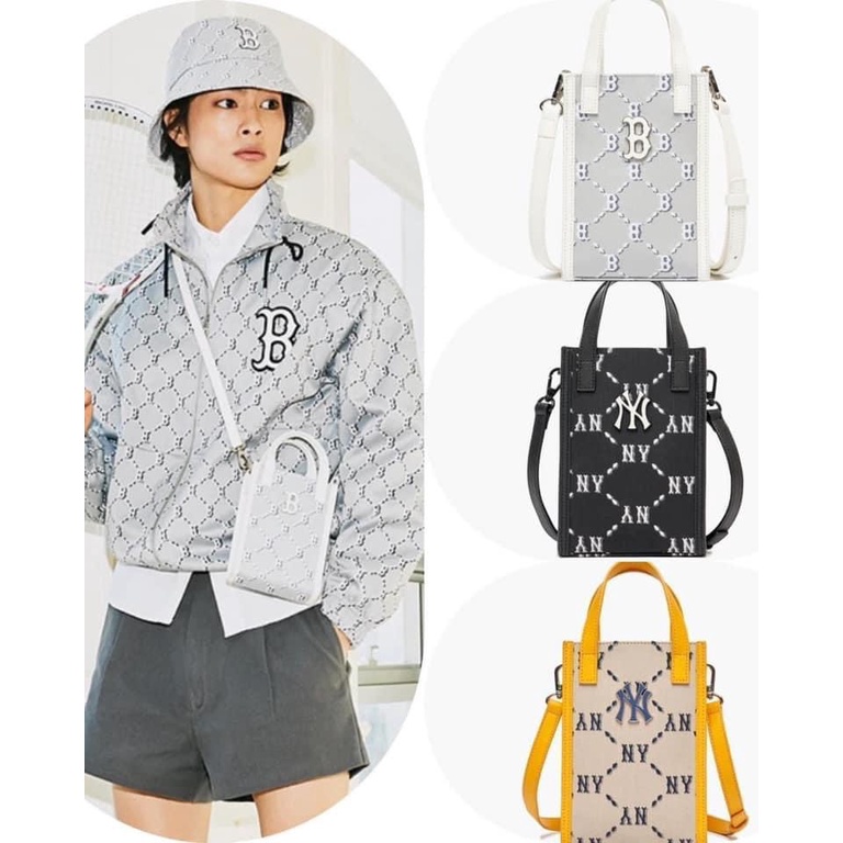 Túi MLB Monogram Jacquard Phone