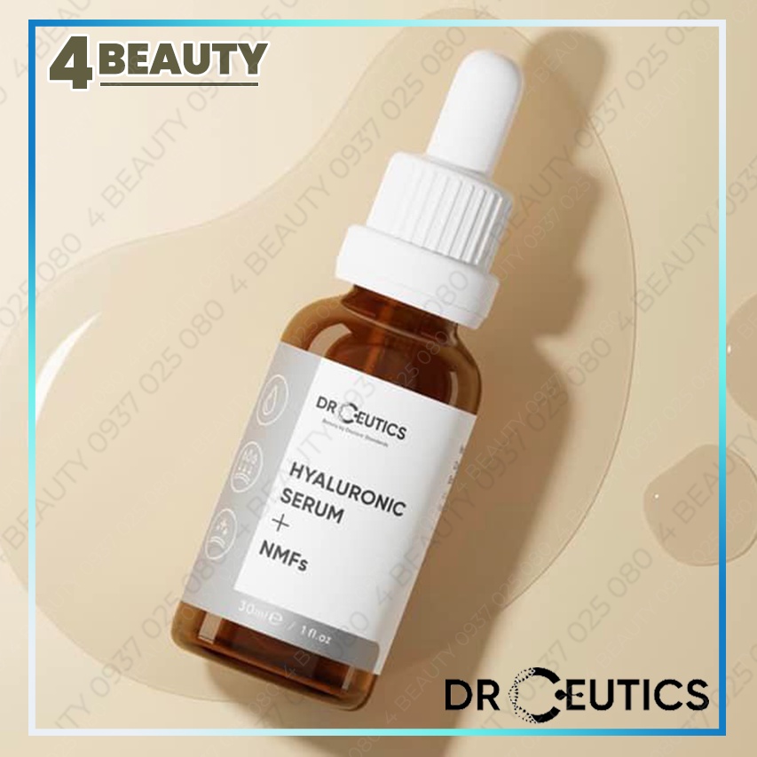 Tinh Chất Serum HA Drceutics Cấp Ẩm Và Căng Bóng Da Hyaluronic Acid + NMFs 30ml