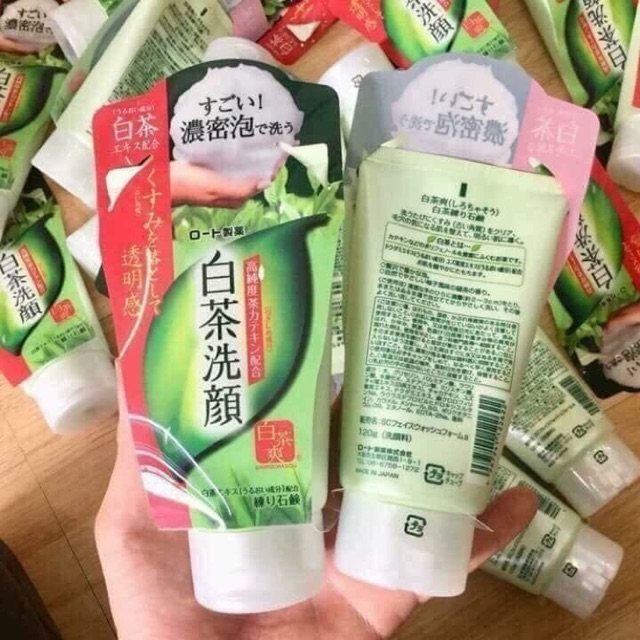 Sữa rửa mặt trà xanh nhật bản
