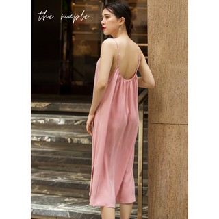 Đầm Maxi Hai dây The Maple Freesize