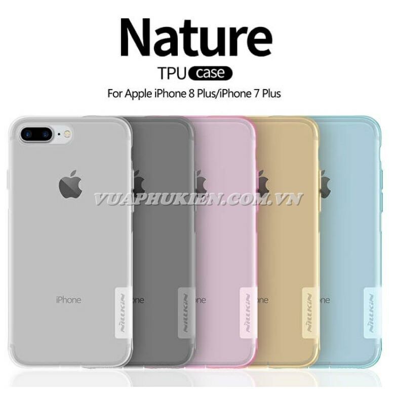 Ốp lưng Nillkin Silicone dẻo trong suốt cho iPhone 11/12 Pro Max/11/12 Pro/11/12/Mini/Xs Max/Xr/Xs/X/6/6s/7/8/Plus