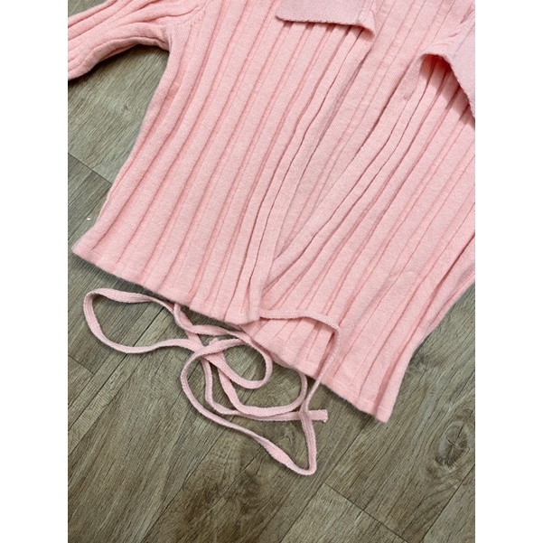 ÁO LEN HỒNG ZR DÁNG LỞ