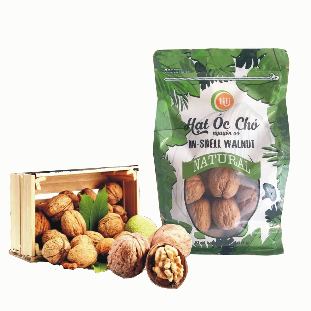 Hạt Óc Chó Nguyên Vỏ Tili - 500g