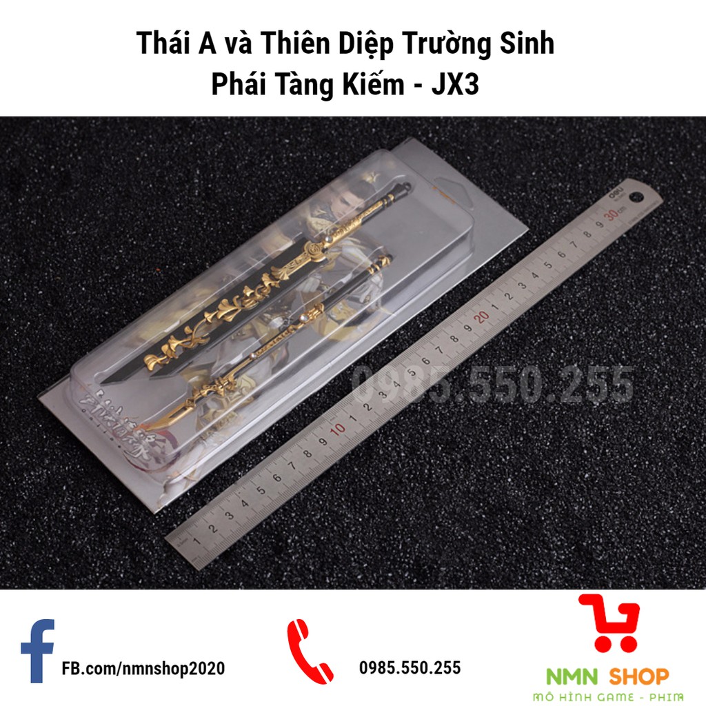 Mô hình Thái A và Thiên Diệp Trường Sinh - phái Tàng Kiếm - JX3