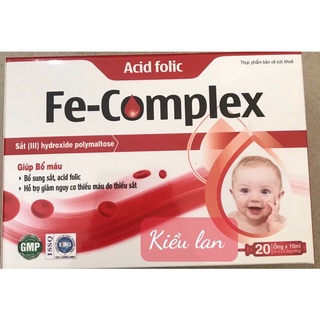 Fe-complex sắt bổ máu
