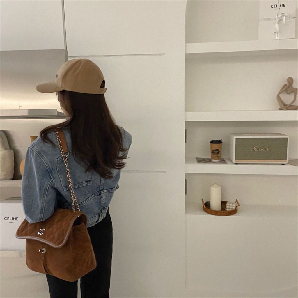 Áo Khoác Denim Dáng Ngắn Phong Cách Hàn Quốc Thời Trang Mùa Xuân 2022 Mới