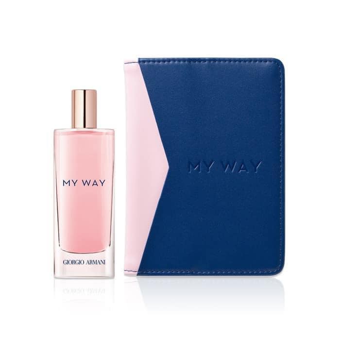 Ví đựng Passport My Way hàng gift Giorgio Armani