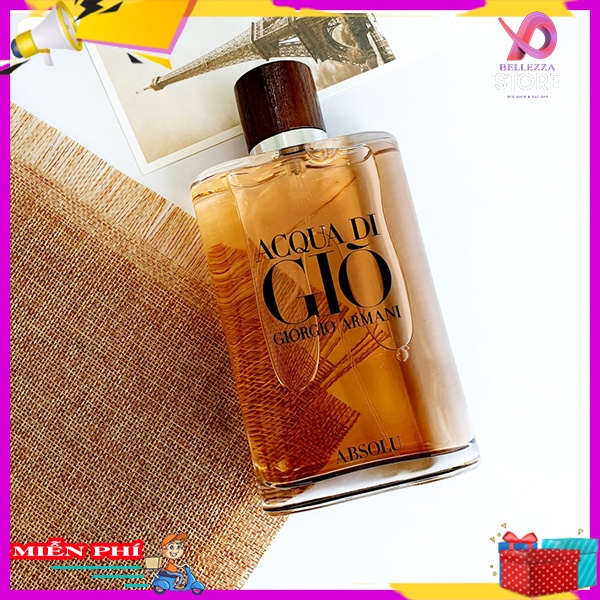 [Voucher 50k] Nước Hoa Nam Giorgio Armani Acqua Di Gio Absolu EDP 100ml