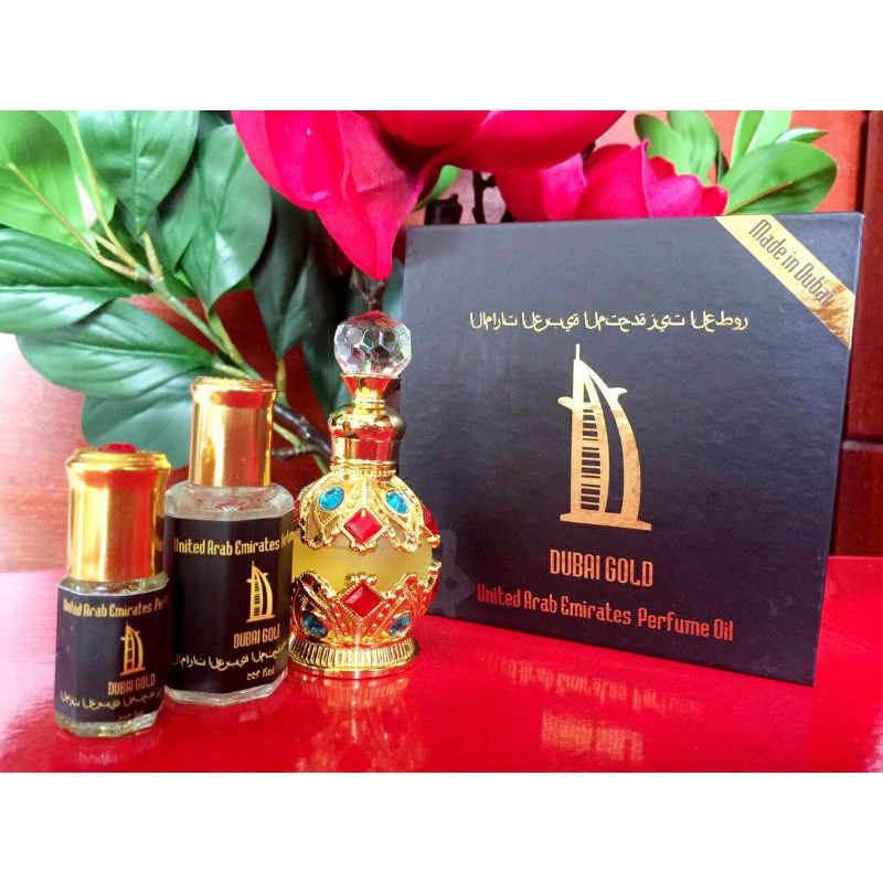 Tinh dầu nước hoa Dubai 15ml. Hàng chính hãng, nhiều mùi hương. Nước hoa cho nam và nữ