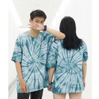 Áo thun Tie Dye unisex form rộng đến 80kg