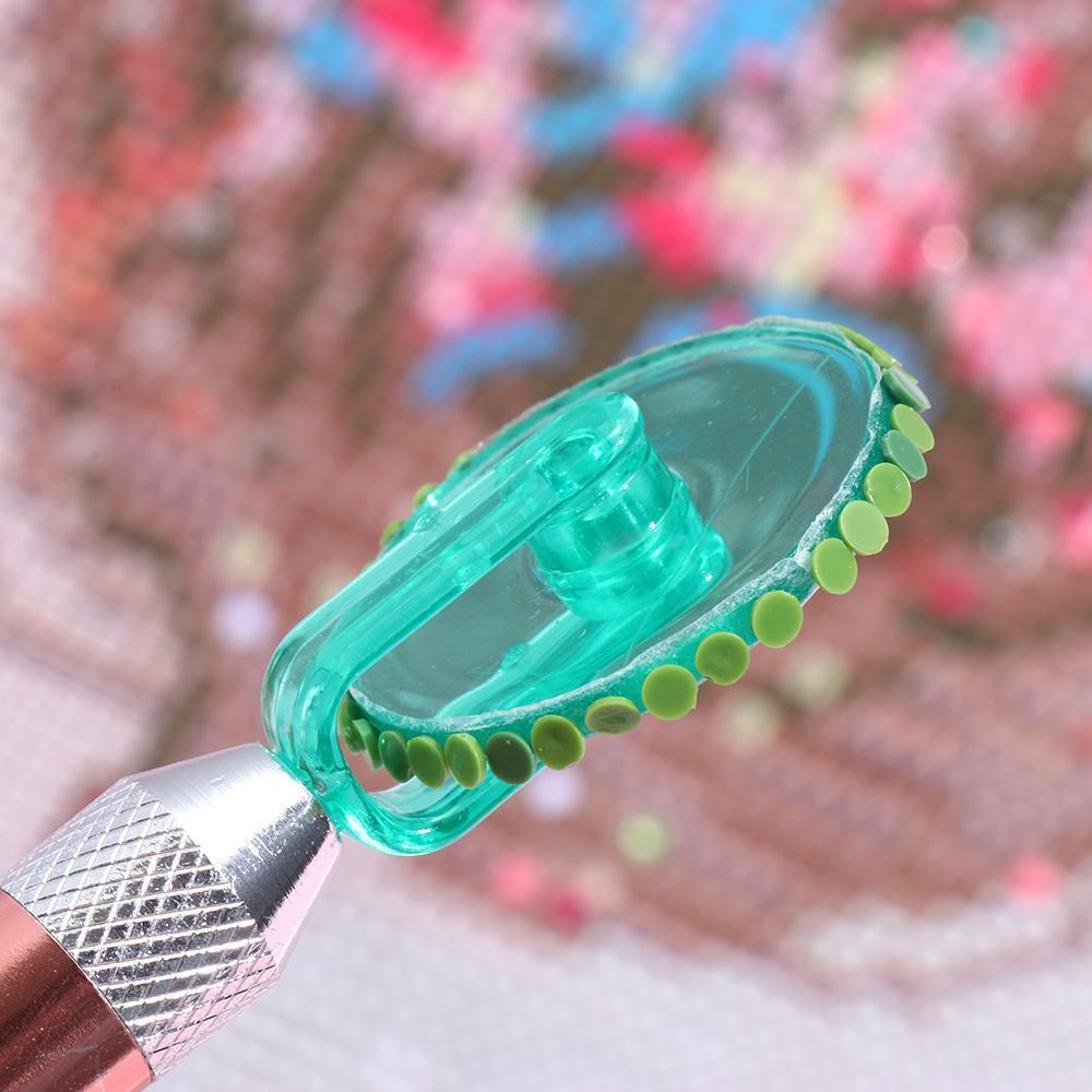 Bộ Phụ Kiện Bánh Xe Lăn Thêu Tranh 5D Thủ Công