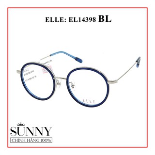 EL14398 - mắt kính kim loại hiệu ELLE - Sản phẩm chính hãng có tem thẻ bảo hành toàn quốc