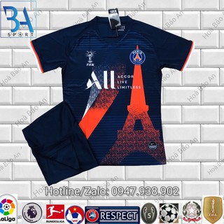 Bộ Quần Áo Đá banh/ Freeship/ Bộ Quần Áo Bóng Đá CLB PSG thun thái mới mùa 2020