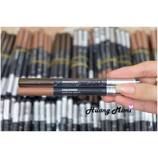 Chì kẻ mày The Face Shop 2 đầu Designing Eyebrow Pencil