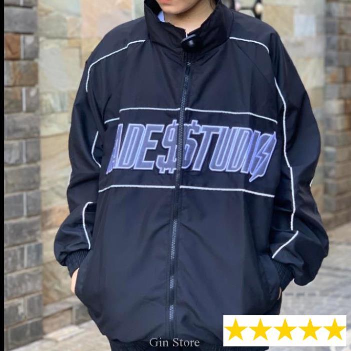Áo khoác dù nam mẫu HADES THÊU PHẢN QUANG unisex form rộng - Shop streetwear  FREESHIP