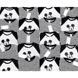 Set 2 bộ HM bozip sọc kẻ mickey