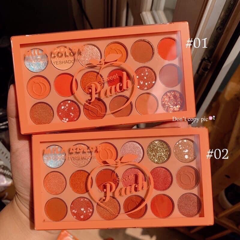 BẢNG PHẤN MẮT 18 Ô MILA COLORS
