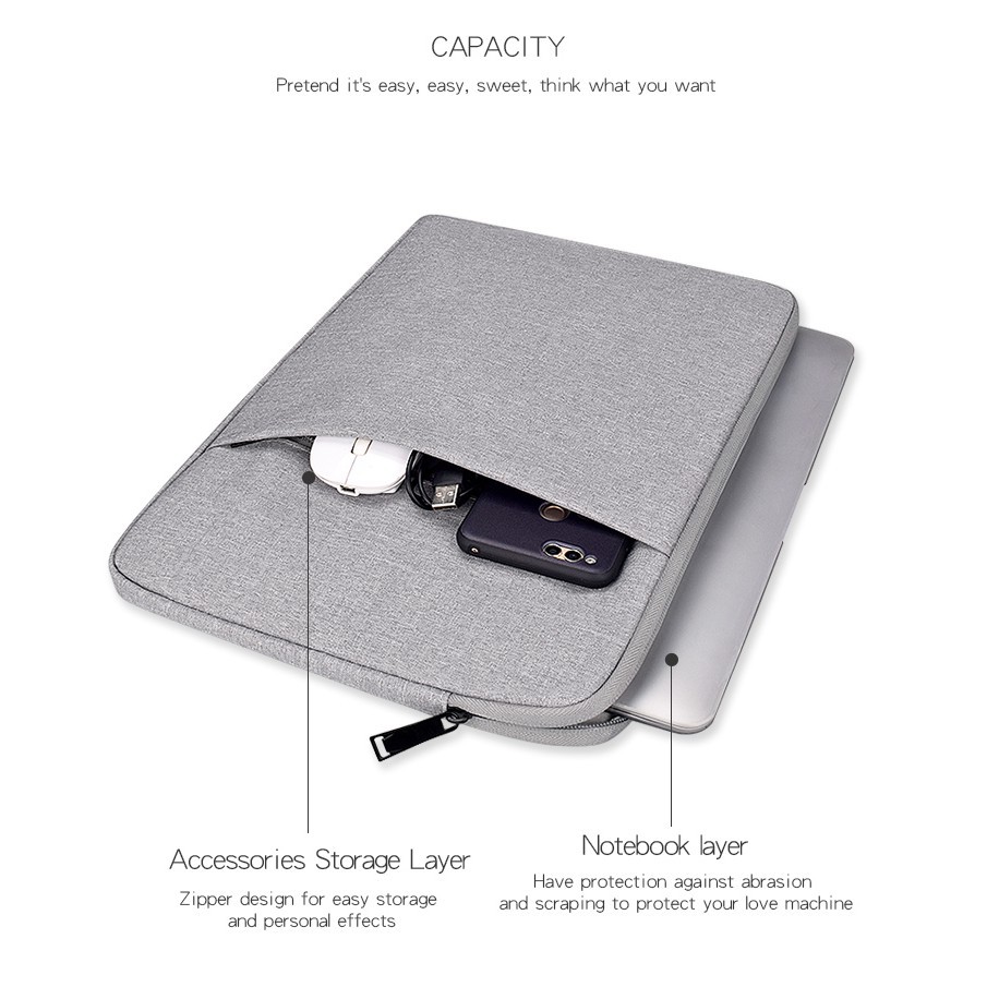 Túi chống nước đựng laptop 11 12 13.3 14 inch 15 15.6 inch tùy chọn