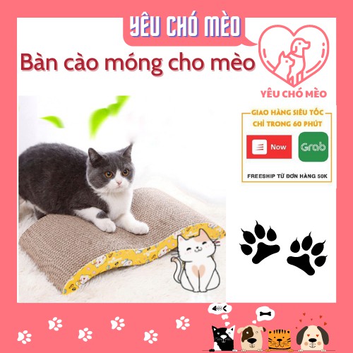 Bàn cào móng cho mèo - cây cào móng cho mèo