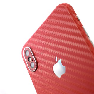 Miếng Dán Mặt Lưng Iphone Vân Carbon Full Viền