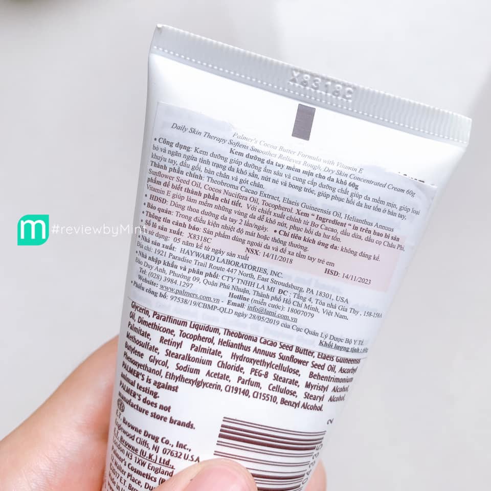 Kem Tay Palmer's Softens Smoothes Relieves Rough 60g