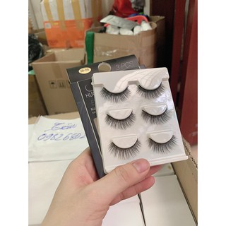 [Hình chụp] một hộp 3 cặp lông mi chồn 3D - KHÔNG LỰA MÃ