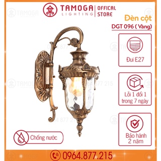Đèn treo ngoài trời, đèn treo tường cổ điển TAMOGA màu VÀNG DGT 096 V