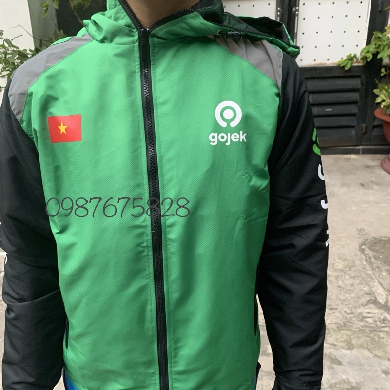 Áo khoác xe công nghệ đủ các hãng grabbb mới 100%