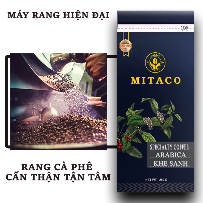 Cà Phê Arabica Khe Sanh Nguyên Chất MITACO COFFEE (Gói 250g)