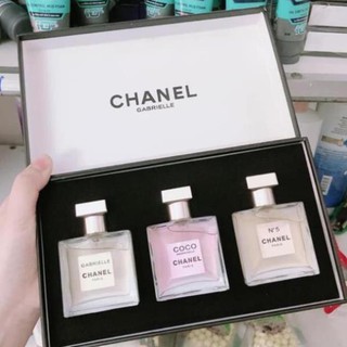 [Hàng Mới] Set nước hoa chanel 3 chai thơm ngất ngây.