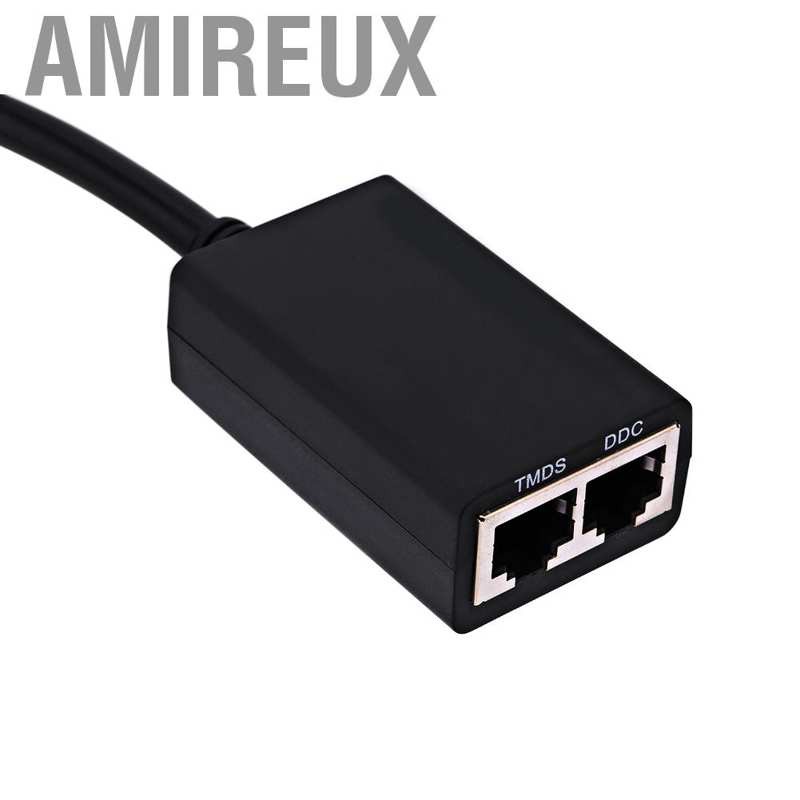 Bộ Khuếch Đại Tín Hiệu Hdmi Over Rj45 Cat5E Cat6 Lan Ethernet Balun Lên Đến 1080p