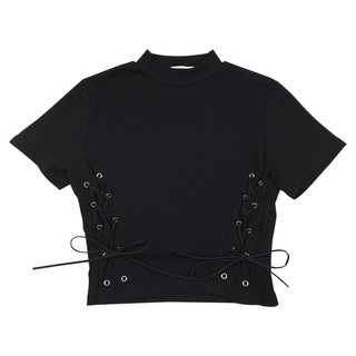 Áo croptop buộc dây eo ULZZANG