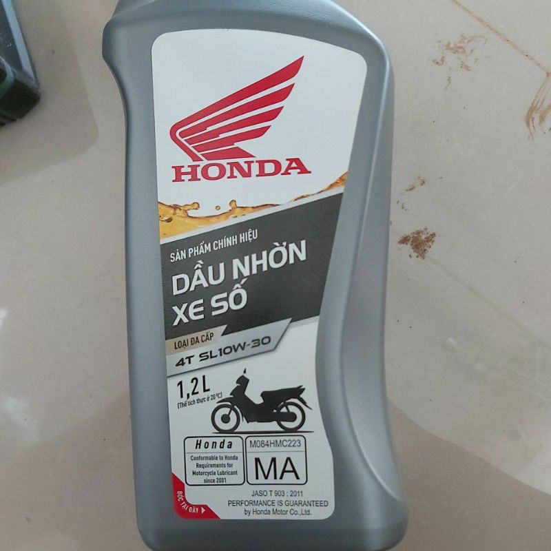 Nhớt winner 1 lít 2 honda 1.2 lit