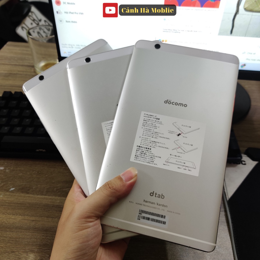 Máy tính bảng huawei. dtab d01j 8.4 inch màn 2k ram 3/16 - Cảnh Hà Mobile