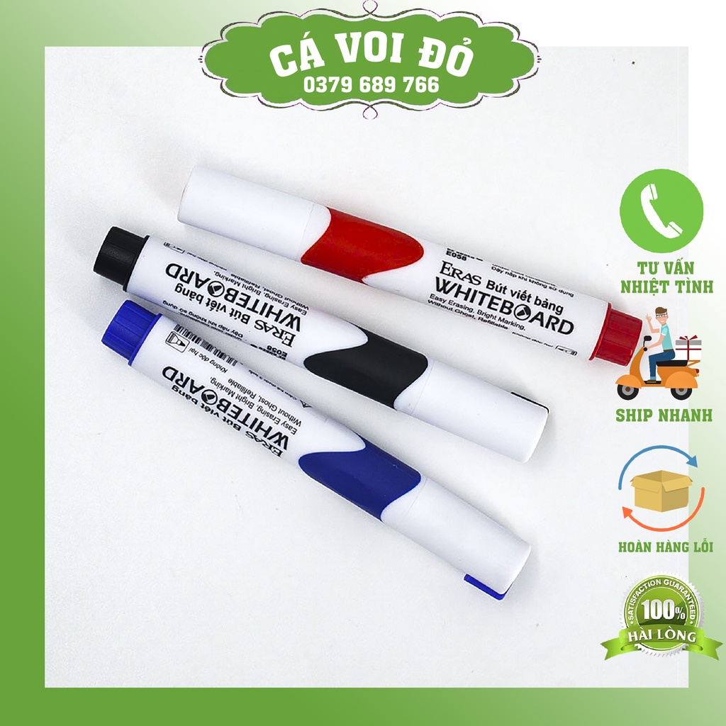 Bút viết bảng ERAS E058 / bút viết bảng trắng treo tường mẫu mới giá tốt viết đẹp.