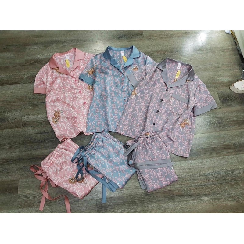 Bộ pizama 3 màu dành cho nữ | BigBuy360 - bigbuy360.vn
