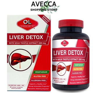 Viên Uống Hỗ Trợ Giải Độc, Làm Mát, Bảo Vệ Gan Olympian Liver Detox (60 Viên/ Hộp)