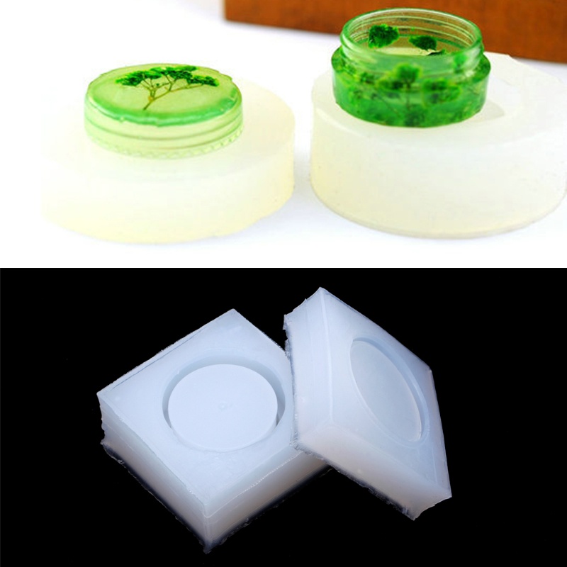 Khuôn silicone làm trang sức hình tròn DIY