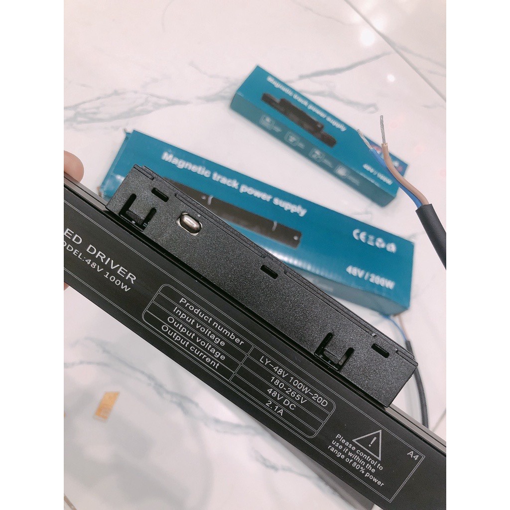 NGUỒN LED RAY NAM CHÂM 48V - 100W 200W