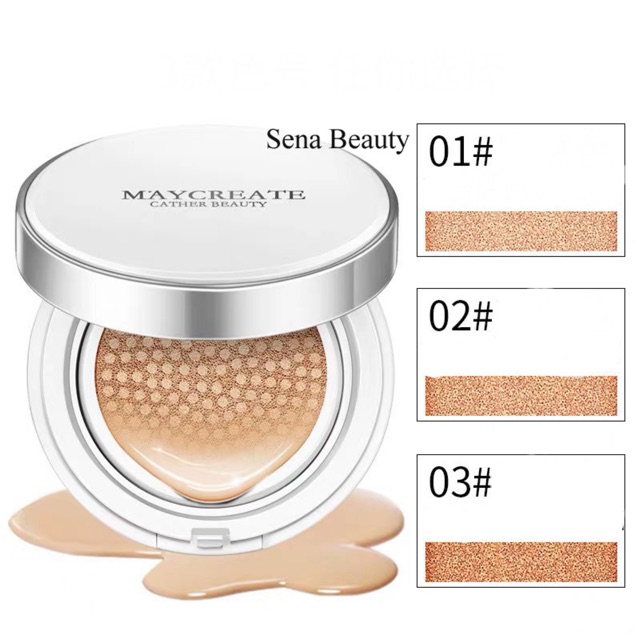 Phấn Nước Cushion BB Dưỡng Ẩm Maycreate Hàng Nội Địa Trung | BigBuy360 - bigbuy360.vn