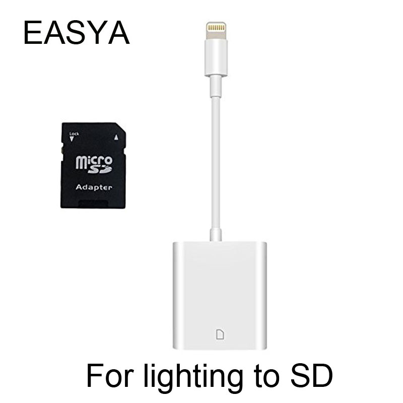 Đầu Đọc Thẻ Nhớ Sd Lightning Sang Sd Cho Máy Ảnh Ios 13 | BigBuy360 - bigbuy360.vn