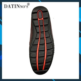 [XẢ HÀNG] Giày Mọi Nam Da Bò Cao Cấp DATINNOS ( Đen Nâu ) - PG031