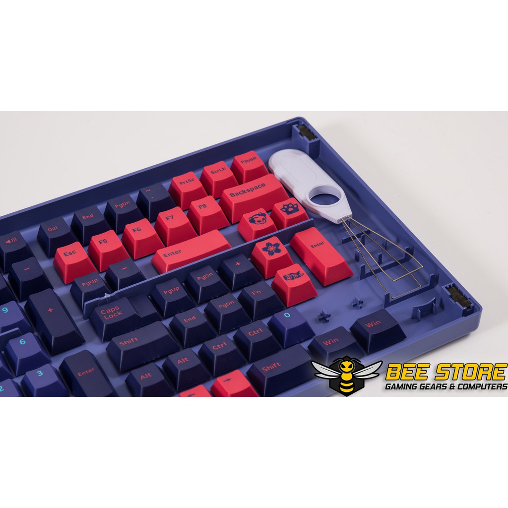 Bộ Keycap AKKO Neon (Chất liệu PBT DoubleShot, ASACherry Profile, 157158 nút)