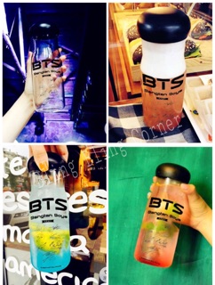 Bình nước chữ ký BTS