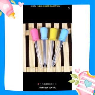 Ống Hút Sữa, Bón Thuốc Cho Bé Loại 5ml Tiệt Trùng